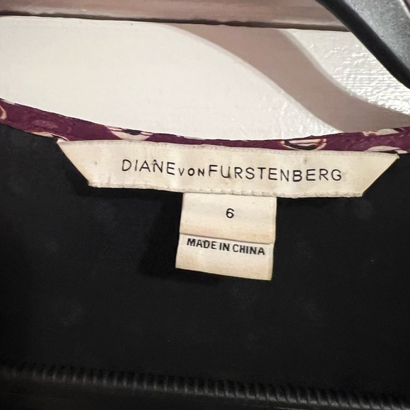 DIANE VON FURSTENBURG • IVETTA SILK BABYDOLL DRESS - Picture 6 of 10